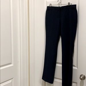 Navy Blue Van Heusen Studio Trousers